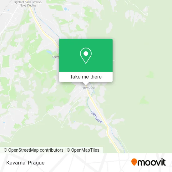 Карта Kavárna