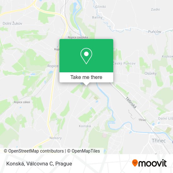 Карта Konská, Válcovna C