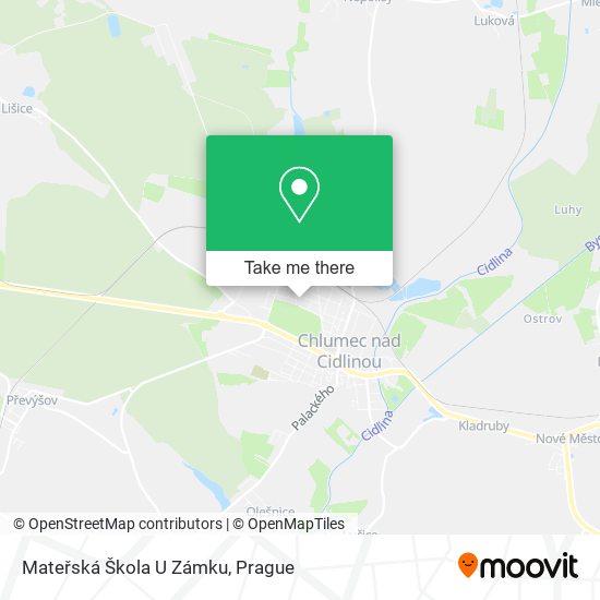 Mateřská Škola U Zámku map