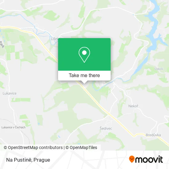 Карта Na Pustině