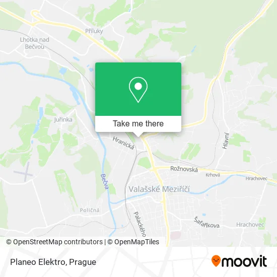 Карта Planeo Elektro