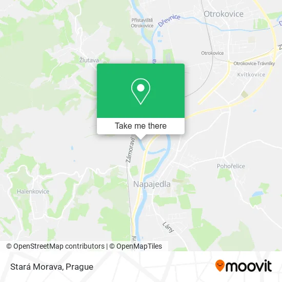Карта Stará Morava