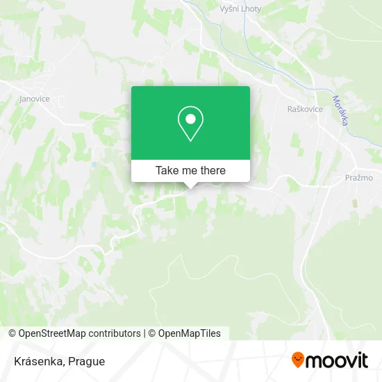 Карта Krásenka