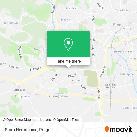 Карта Stará Nemocnice