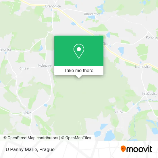 Карта U Panny Marie