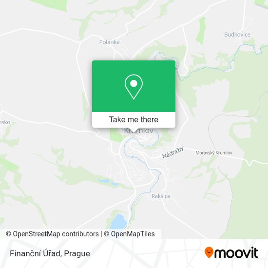 Finanční Úřad map