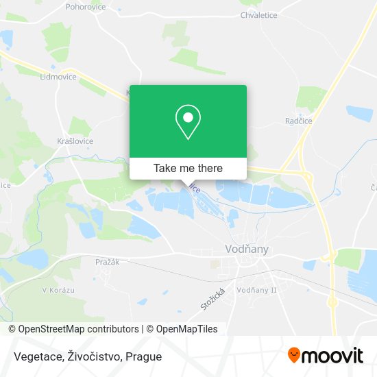 Vegetace, Živočistvo map