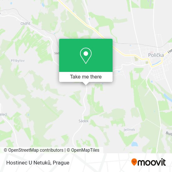 Hostinec U Netuků map