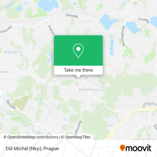 Карта Důl Michal (Nkp)