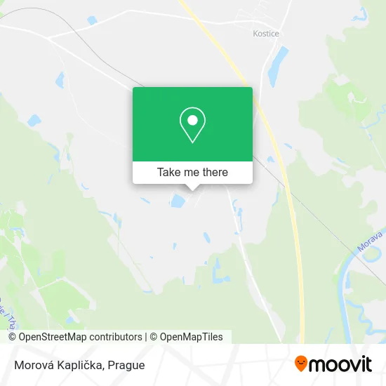 Карта Morová Kaplička