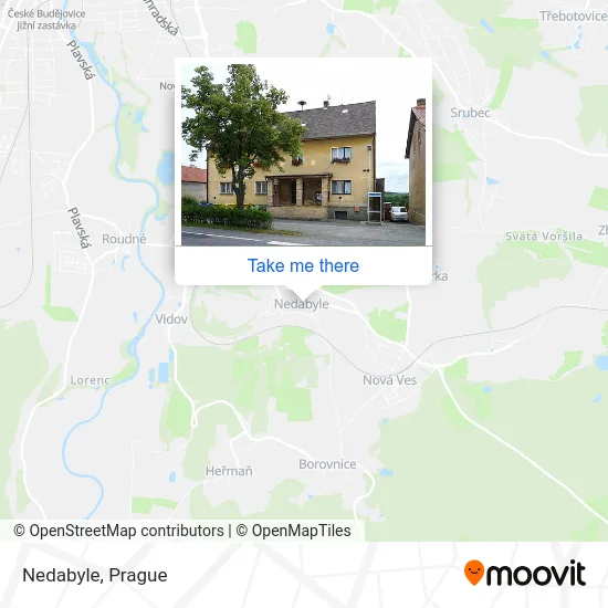 Карта Nedabyle