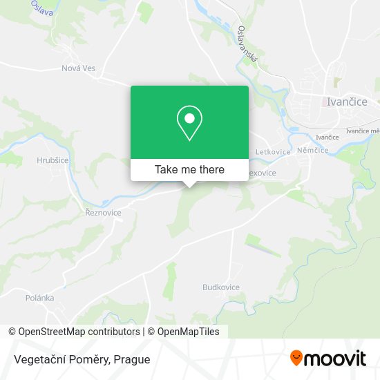 Vegetační Poměry map