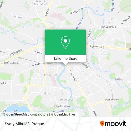 Svatý Mikuláš map