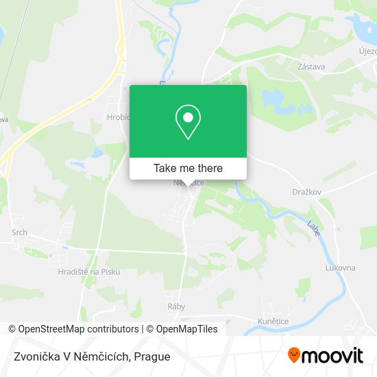 Zvonička V Němčicích map