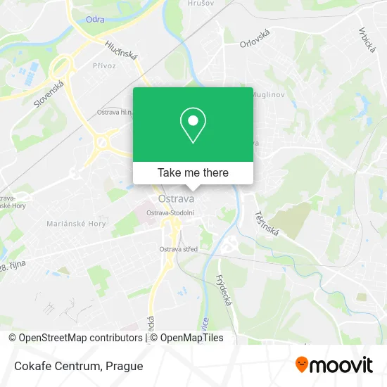 Карта Cokafe Centrum