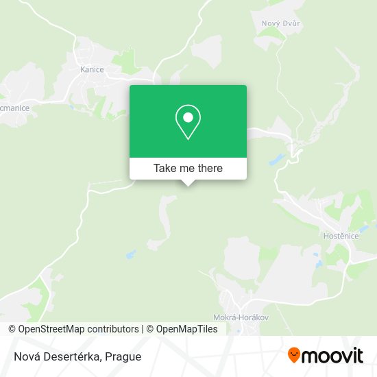 Карта Nová Desertérka