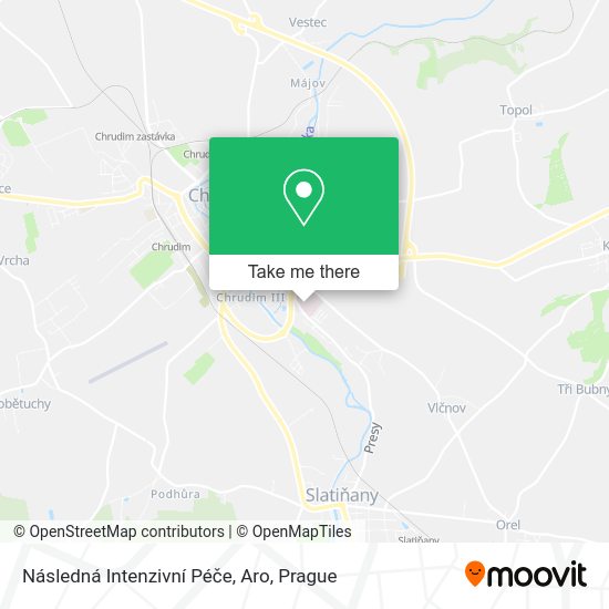 Následná Intenzivní Péče, Aro map