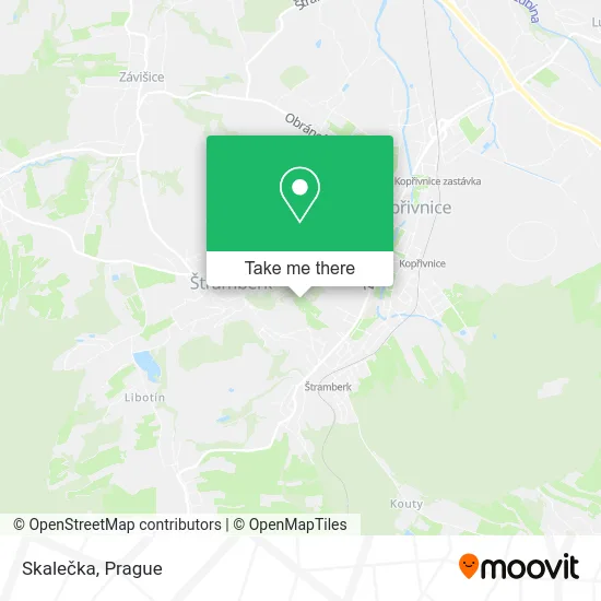 Карта Skalečka