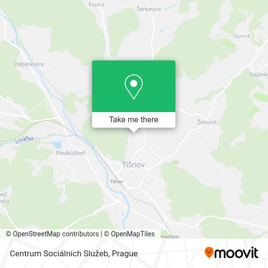 Centrum Sociálních Služeb map