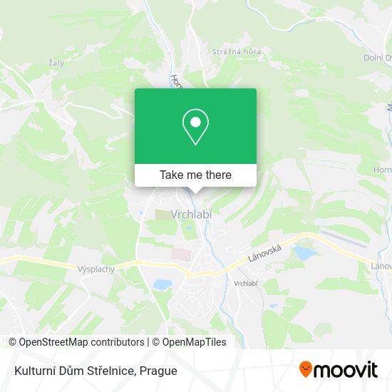 Kulturní Dům Střelnice map