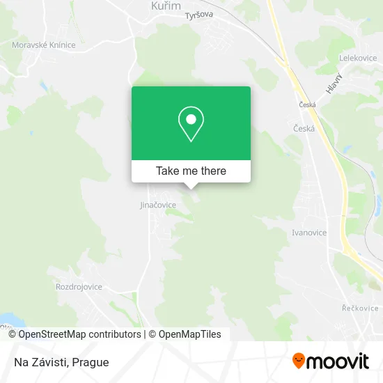 Карта Na Závisti