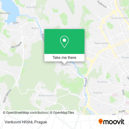Venkovní Hřiště map