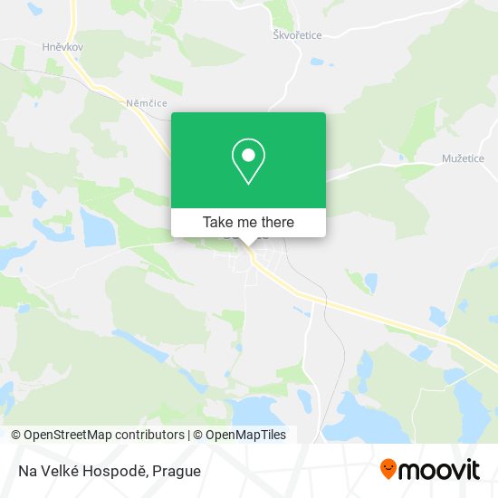 Na Velké Hospodě map