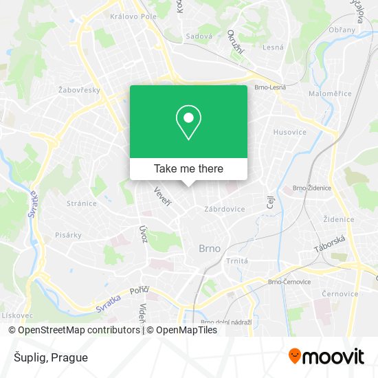 Карта Šuplig