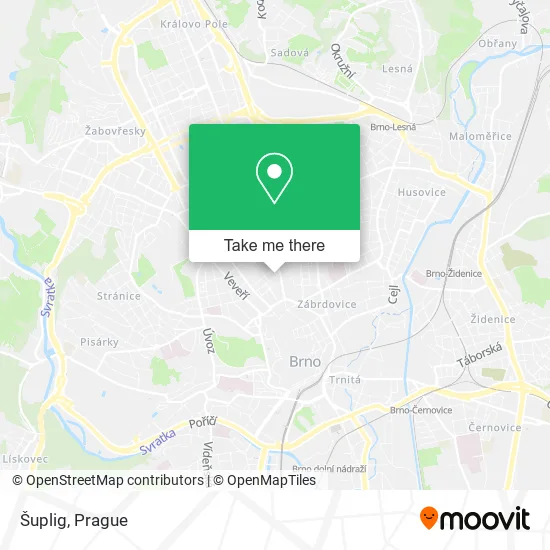 Карта Šuplig