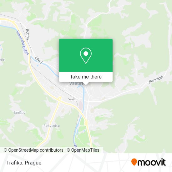 Карта Trafika