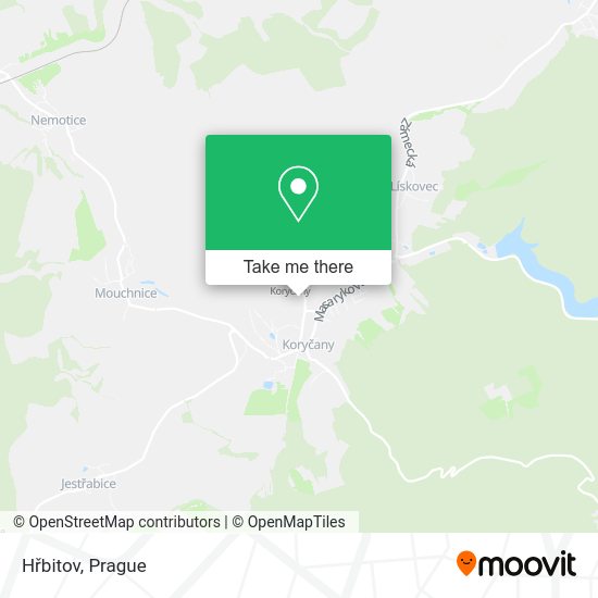 Карта Hřbitov
