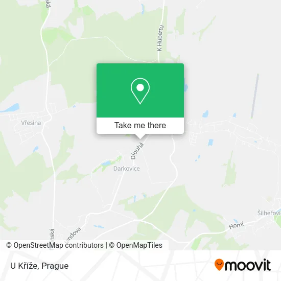 Карта U Kříže