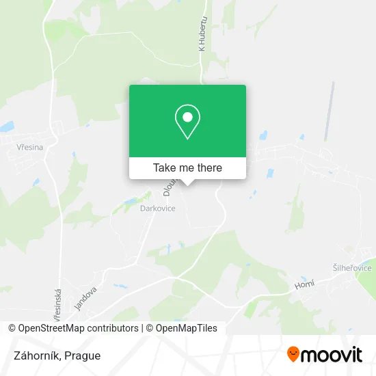 Карта Záhorník