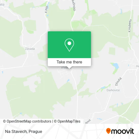 Карта Na Stavech