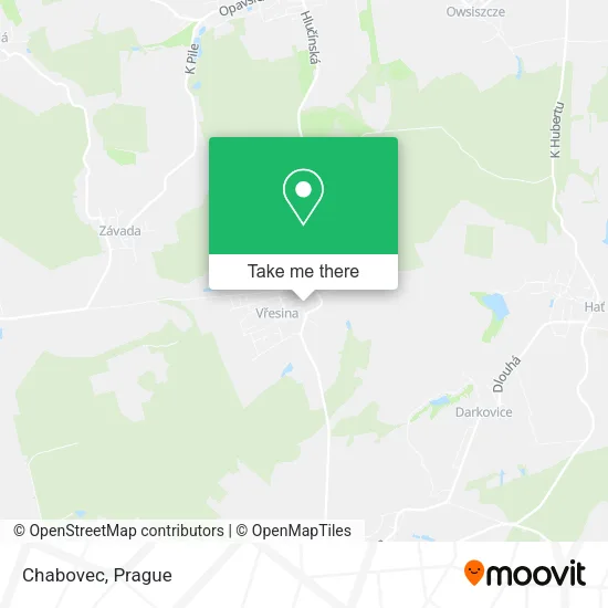 Карта Chabovec