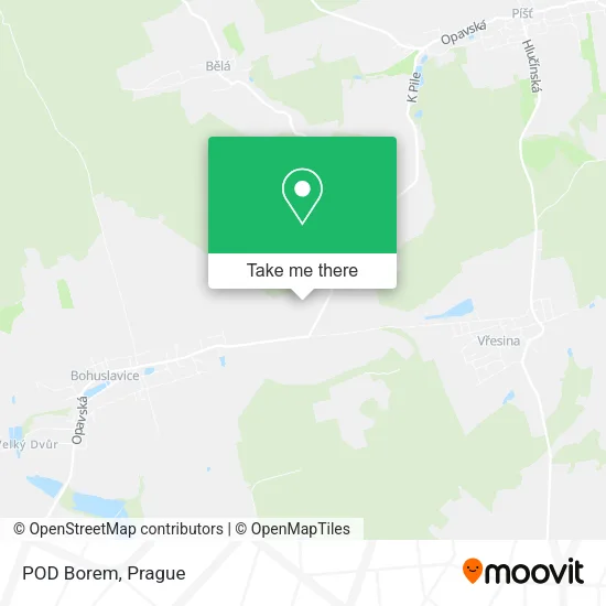 Карта POD Borem