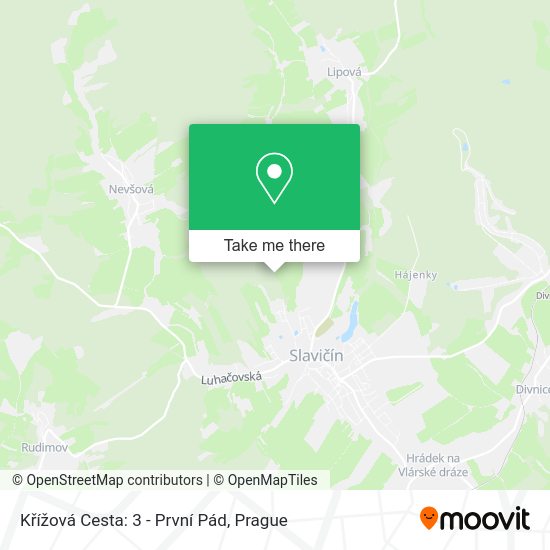 Křížová Cesta: 3 - První Pád map