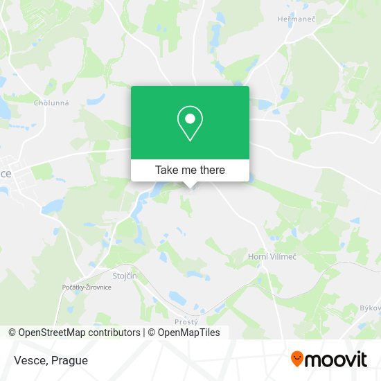 Карта Vesce