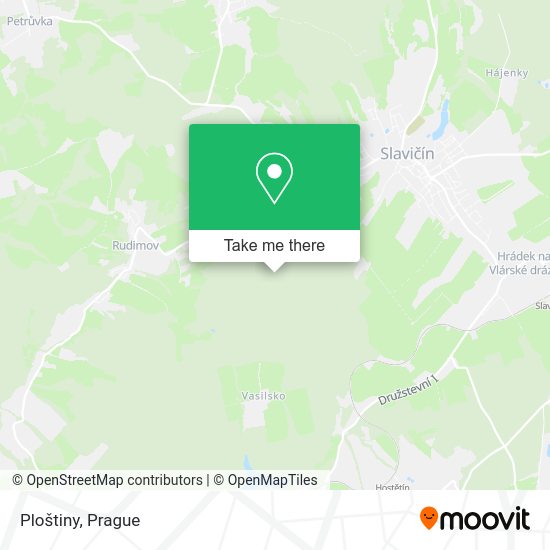 Карта Ploštiny