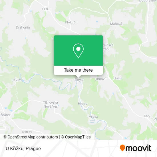Карта U Křížku