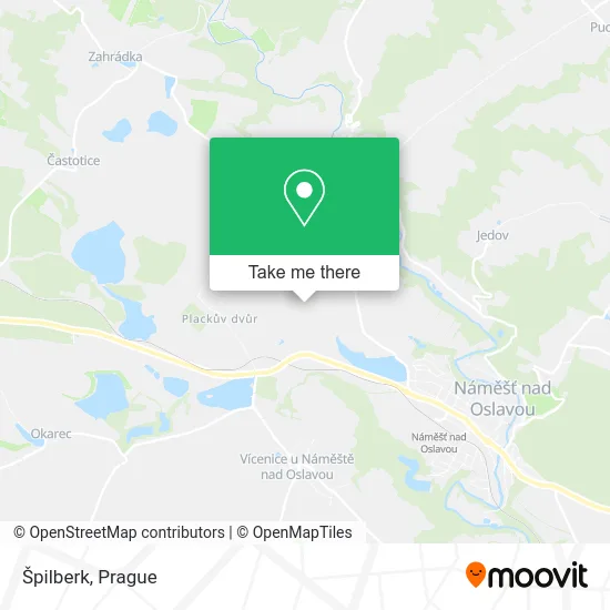 Карта Špilberk