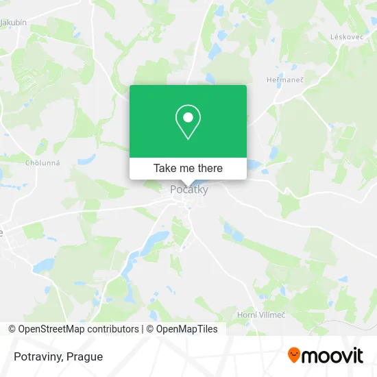 Карта Potraviny