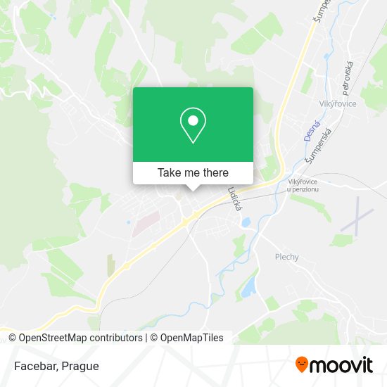 Карта Facebar