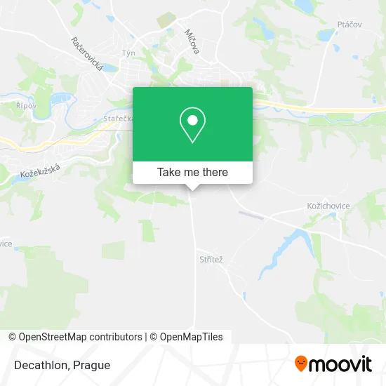 Карта Decathlon