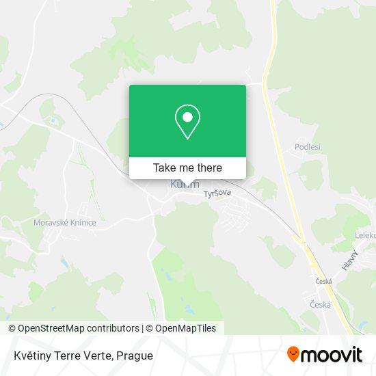 Květiny Terre Verte map
