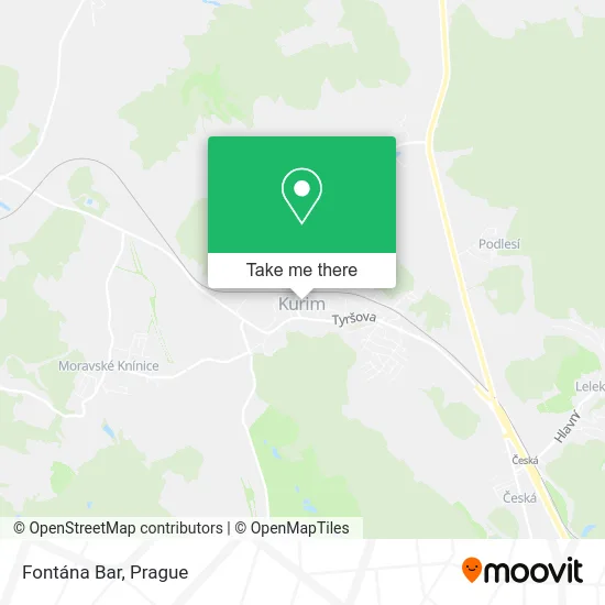 Карта Fontána Bar