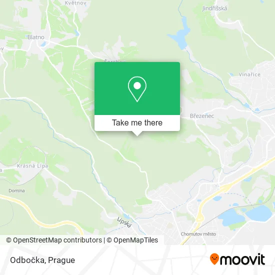 Карта Odbočka