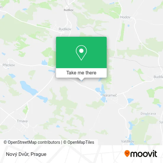 Карта Nový Dvůr