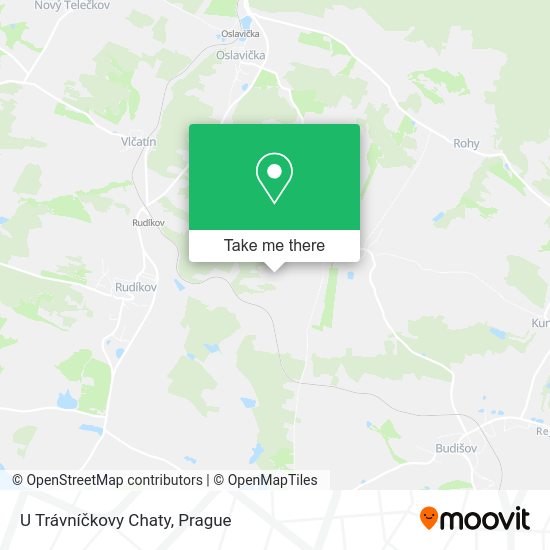 Карта U Trávníčkovy Chaty