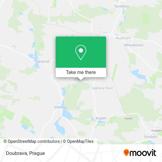 Карта Doubrava